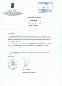 Carta de EL Paso