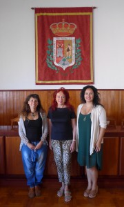 Rebeca Medina - Trabajadora social Christina Rodríguez Pérez - SOS La Palma Tatiana Rodríguez - Concejala del Ayuntamiento de Tazacorte